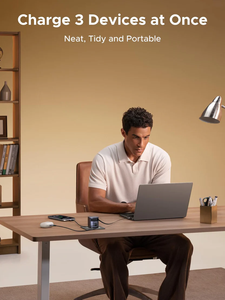 Cargador Retráctil USB C GaN UGREEN X605 Nexode Original de 65 W <span class=keywords><strong>con</strong></span> Cable Integrado, Adaptador de Pared de Carga Rápida de 2 Puertos - Product Image 4