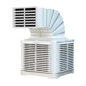 Industrial air conditioning peltier window air conditioner using curtain evaporative air cooler 25000m3/h