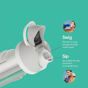 Botella de Agua Deportiva Ligera de Plástico con Tapa Hermética para una Hidratación Saludable en Movimiento - Product Image 5