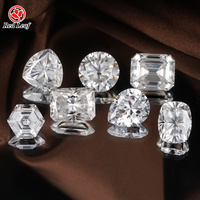 Piedras de Moissanita Sueltas al por Mayor, Color D, VVS1, Varios Cortes Elegantes (Redondos, en Forma de Pera, Ovalados) con Certificado GRA, Corte Excelente
