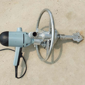 เครื่องเจาะบ่อน้ำไฟฟ้าแบบพกพา 220V เส้นผ่านศูนย์กลาง 150 มม. ความลึกสูงสุด 50 ม. เครื่องเจาะแบบมือถือ - Product Image 4