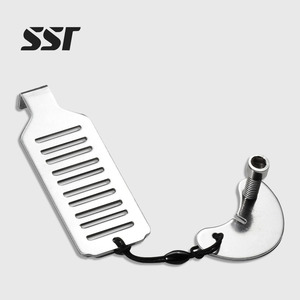 Serrure de porte de sécurité pour le voyage Butées de serrure de porte portables à usage intensif Brouilleur de porte d'appartement et d'hôtel Dispositif de verrouillage - Product Image 1