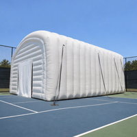 Tente gonflable géante prête à l'emploi pour exposition extérieure, abri de tennis, ou structure sportive gonflable