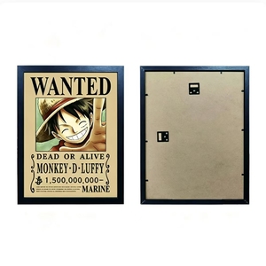 Poster 3D Anime in Movimento con Cornice, Consegna Rapida, Disponibilità Immediata, Arte Murale 3D Lenticolare, Decorazione da Parete, Poster Anime - Product Image 4