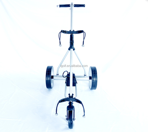 Carrito de Golf Eléctrico Plegable de 3 Ruedas, Marco de Aluminio Ligero, con Función Follow Me - Product Image 5
