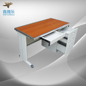 Thiết Kế Hiện Đại Kim Loại Đồ Nội Thất Trường Học Thép Bàn Máy Tính Bảng Cho Văn Phòng Ăn Uống Với Ngăn Kéo Lưu Trữ Thép Bảng Bàn Văn Phòng - Product Image 4