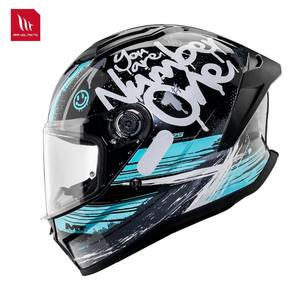หมวกกันน็อค MTHelmets รุ่น Unisex ABS Stinger 2 แบบเต็มใบ มาตรฐาน ECE R22.06 ระบบปลดเร็ว คุณภาพสูง สำหรับขี่มอเตอร์ไซค์บนถนน ใช้ได้ทุกฤดู รุ่นใหม่ - Product Image 1