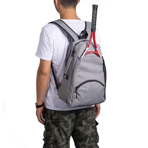 Custom Tennis Racket Bag Sports Carrying Tennis Backpack Large Tennis Bags For Women And Men