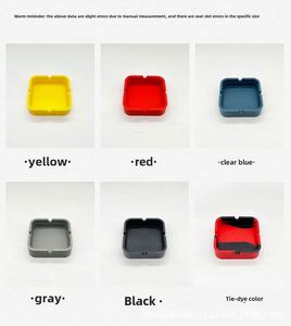 Logo Pvc Ashtray Portable Square/Round <b>Smoking</b> <b>Box</b> With Custom Color Size for Business Promotions in Bars & Restaurants - Product Image 6