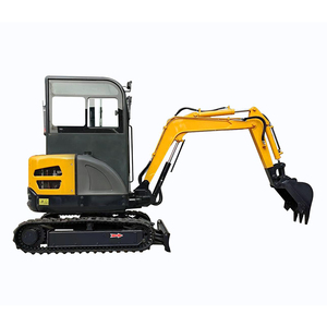 Miễn Phí Vận Chuyển Trang Trại Nhỏ Xây Dựng Dễ Dàng Hoạt Động Cabin Tán Tùy Chọn Crawler 2.5ton Mini Máy Xúc - Product Image 3