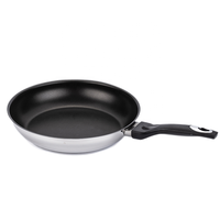 Poêle à frire en acier inoxydable 28cm ustensiles de cuisine