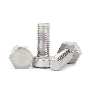 Cấp 10.8 A286 904L B8 b8m B8C siêu Duplex hợp kim thép không gỉ HDG vít hình lục giác bu lông - Product Image 4