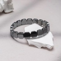 Bracelet en hématite pour hommes : Réaffirmez votre force et votre confiance, équilibre énergétique, bracelets de guérison extensibles, bijoux inspirants, cadeaux