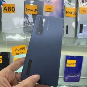 Coque arrière pour Infinix Hot <span class=keywords><strong>11</strong></span> 2022 X675 Hot12 Hot20S Hot40 Hot50 <span class=keywords><strong>Pro</strong></span> Plus Zero 30 40 Smart 6 7 8 9 Boîtier de batterie en verre - Product Image 1