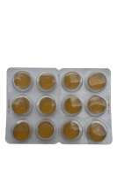 Boîtes en fer-blanc Pastilles pour maux de gorge Saveur d'eucalyptus Fabricant de bonbons durs vitaminés fonctionnels et sains