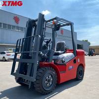 Chariot élévateur diesel XTMG à levage rapide, 3,5 tonnes (3500 kg), pression de fonctionnement de 18 MPa, pour une manutention efficace en entrepôt