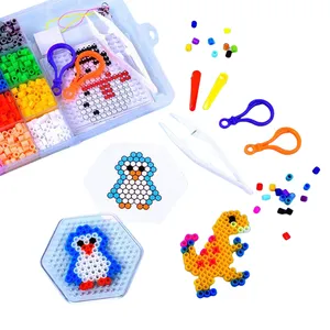 2024 DIY Educational Toys Fuse Beads Craft Kit Kids 5mm 57 Color Choose Colorful Perler Fuse Beads Toys Hama Beads Kit