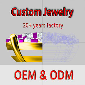 高品質カスタムOEM ODM 3Dチャームロゴステンレススチールリングペンダントネックレス、ジュエリーメーカー向けメンズ向けカスタム - Product Image 5