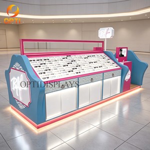 Kiosco Óptico Interior para Centro Comercial, Mostrador de Exhibición de Gafas de Sol y Lentes Personalizado con Estación de Pago - Product Image 4