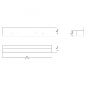 Agape Sen portasciugamani di lusso elegante portasciugamani per l'arredamento del bagno - Product Image 3
