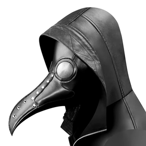 Masque <span class=keywords><strong>de</strong></span> docteur <span class=keywords><strong>de</strong></span> <span class=keywords><strong>la</strong></span> <span class=keywords><strong>peste</strong></span> steampunk à bec d'oiseau, <span class=keywords><strong>chapeau</strong></span> haut <span class=keywords><strong>de</strong></span> forme gothique vintage, accessoire <span class=keywords><strong>de</strong></span> costume pour adultes pour Halloween, cosplay et fête - Product Image 5