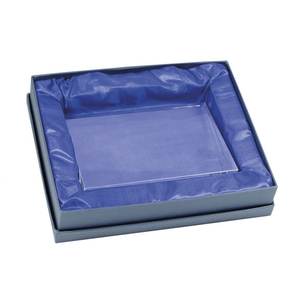 Trofeo in Vetro Trasparente 150X30X100 con Stampa UV per Premi, Fiere e Cerimonie di Benvenuto, Composto da Metallo Ottone Ferro Rame - Product Image 3