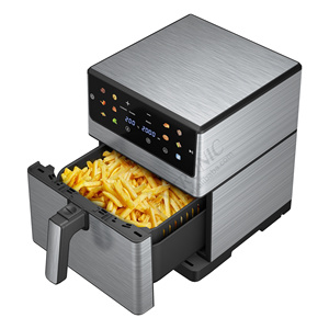 2024 Kitchen Appliance NEWEST Best Selling in USA No Oil Digital Touch Screen Visible Fryer 8L Digital Air Fryer 2024 Kitchen - Product Image 1