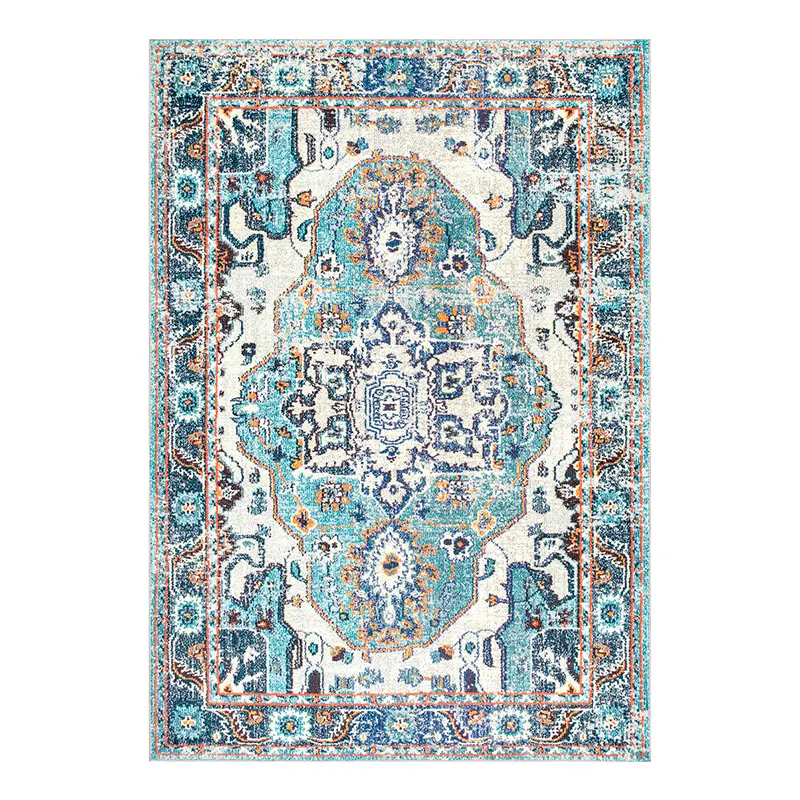 Tappeto lavabile in lavatrice 5x7 tappeto Ultra sottile antico da collezione tappeti resistenti alle macchie per soggiorno camera da letto tappeto persiano Boho