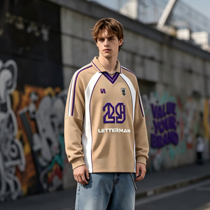 Jersey Deportivo Retro Americano al Por Mayor, Personalizado con Logotipo, Sublimado, Transpirable, Ecológico y que Absorbe la Humedad - Product Image 2
