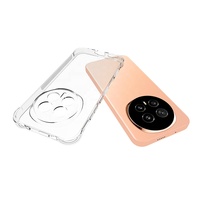 Untuk Honor Magic 8 Pro Air 5G Soft Transparent TPU Ramah Lingkungan Anti-Shock Casing Ponsel