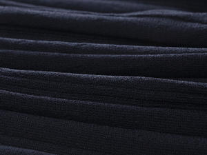 Autunno inverno elegante abito Midi da donna con scollo a V sottile <span class=keywords><strong>in</strong></span> <span class=keywords><strong>maglia</strong></span> monopetto con maniche svasate a contrasto - Product Image 6