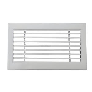 Cao cấp hợp kim nhôm đơn lớp louvers 0 ° louver Outlet trở lại lưới tản nhiệt không khí với lưới cho HVAC. - Product Image 4