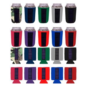 Supports de canettes magnétiques personnalisés en néoprène, élégants et isothermes, pour bière et cola – Idéal pour les fêtes, Noël et Thanksgiving - Product Image 4
