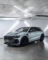 Kit carrosserie large en fibre de carbone sèche style ABT pour Audi RSQ8 2025+ - Lame avant, jupes latérales, diffuseur et spoiler