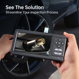 Microlong ES03 5 "IPS 듀얼 렌즈 내시경 카메라 조명 1080P 사진 비디오 검사 내시경 IP67 방수 16.5FT 산업 - Product Image 5