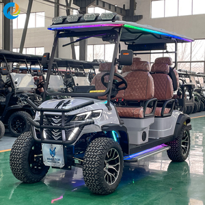 Robetaa New Energy, Carro de Golf Eléctrico Todoterreno de 6 Plazas con Batería de Litio, Homologado para Calle - Product Image 1