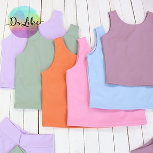 Hot Bán Phòng Tập Thể Dục Quần Áo Rắn Cô Gái Yoga Quần Áo Không Tay Top Ngắn Cô Gái Thể Thao Bộ Tập Thể Dục Yoga <span class=keywords><strong>M</strong></span>ặc - Product Image 2