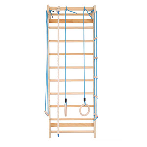 Escalera sueca de madera para niños, juguete de escalada, barras de gimnasia para pared, para el hogar y el juego infantil - Product Image 2