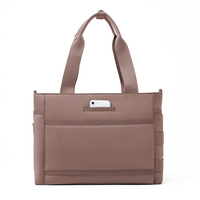 Sac à langer multifonction grande capacité personnalisé, sac à main de voyage pour maman, sac à langer imperméable en néoprène pour bébé
