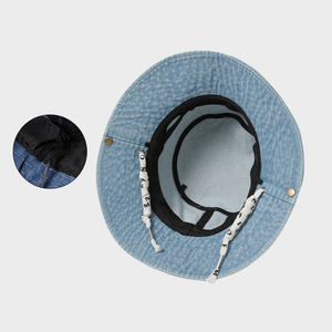 Activités de plein air <span class=keywords><strong>camping</strong></span> voyage crème solaire large bord Cowboy Cap Young Ladies Fashion Bucket Hat for Women - Product Image 4