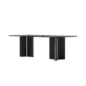 Mini Dairy Marble <b>Dining</b> <b>Table</b> Rectangle 180cm Stable Design For <b>Dining</b> Room - Product Image 5