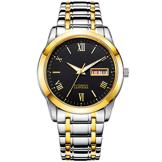 Drop Shipping Automatic Movement Made in China Wholesale Price Custom logo Small MOQ PP 3a Quality Luxury Watch Mens