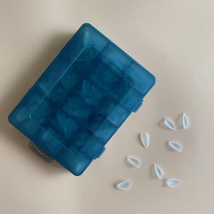 MyBeautyNails Ultra Thin 15 Tamaños Puntas de <span class=keywords><strong>uñas</strong></span> gelatinosas Prensa en la cubierta completa Gel suave mate completamente grabado Puntas de <span class=keywords><strong>uñas</strong></span> de gel UV esmerilado - Product Image 6