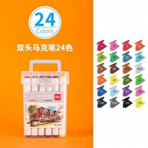 Marcadores de Arte Karin al por Mayor, Personalizables, Punta para Pizarra Blanca, Tinta a Base de Agua, Escritura de Doble Cara, Juego de Colores para Textiles Oscuros - Product Image 3