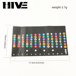 HIVE - Accesorios de Guitarra de Alta Calidad al por Mayor de Fábrica, Adhesivos para Guitarra Acústica, Adhesivos para Escalas de Guitarra, Adhesivos para Diapasón de Guitarra - Product Image 2