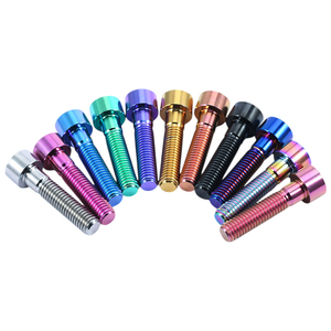 Tornillos de Cabeza Hexagonal de Titanio Grado 5 con Acabado PVD Dorado de Alta Resistencia para Modificación de Motocicletas - Product Image 3