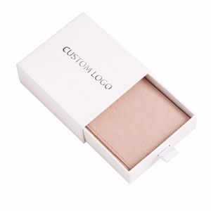 Ensemble de bijoux haut de gamme, boîte de rangement à bijoux avec tiroir coulissant personnalisé, coussin en velours, logo personnalisé avec vernis sélectif, pelliculage brillant, OEM accepté - Product Image 6