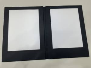 Menú Personalizado Negro con Luz, Cubierta de Menú Iluminada de 2 Páginas, Exhibición de Menú con Luz LED para Bar o Cafetería - Product Image 2