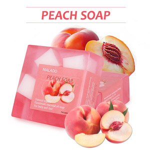 Handmade Đào Tinh Dầu Xà Phòng Thạch Trái Cây Xà Phòng Cho Mặt Tắm Làm Sạch Rửa Tay Với Hương Liệu Tự Nhiên Lợi Ích - Product Image 3