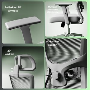 Silla de Oficina Moderna para el Hogar, Silla de Escritorio con Respaldo Alto, Silla de Oficina en Venta - Product Image 5